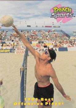 1992 Beach Sports #46 1991 Best Offensive Player - Karch Kiraly Front